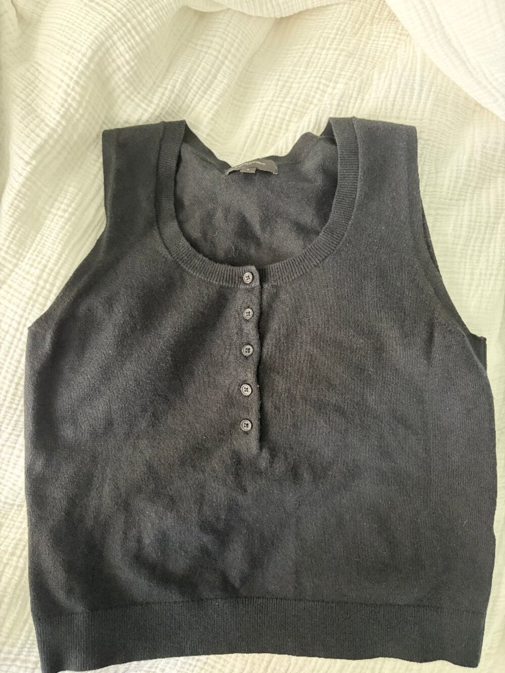 Banana Republic Factory Henley Sweater Tank Size Large